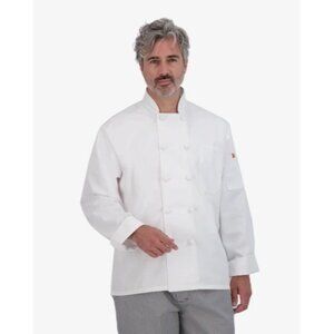 Happy Chef Classic Chef Coat NWT White XL